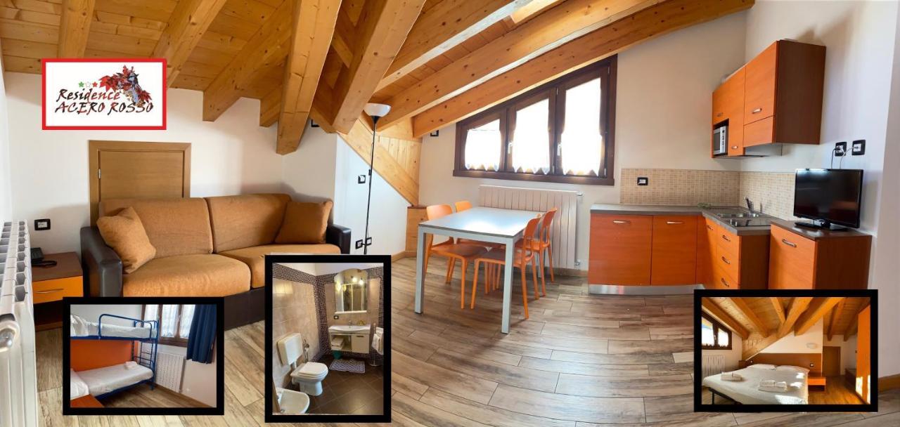 Residence Acero Rosso Ponte Di Legno Exteriér fotografie